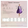 thumbnail image 7 of Women's Asymmetrical Praise Ballet Lyrical Dance Tunic Overlay DressWorship Costume, 7 of 7