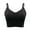 Black, variant on Sports Bras for Women Plus Size Wireless Bra Spaghetti Strap Workout Exercise Bras Padded Support Camisole Bra