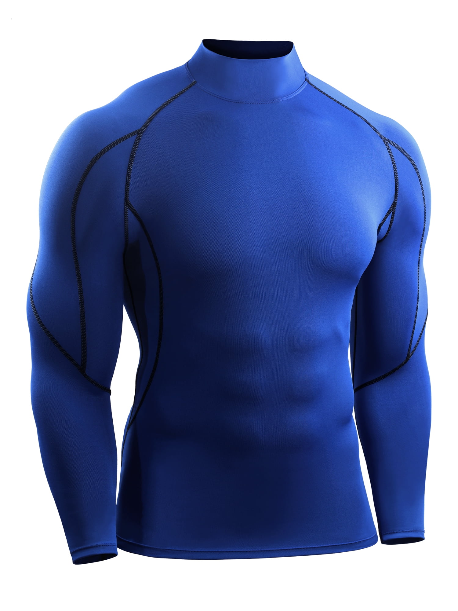 Avamo Men Sports Shirt Long Sleeve 