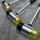 thumbnail image 4 of Soft Rubber Mallet Hammer Non Slip Grip Large Double-Faced Soft Hammer for Home Improvement Tool, 4 of 5