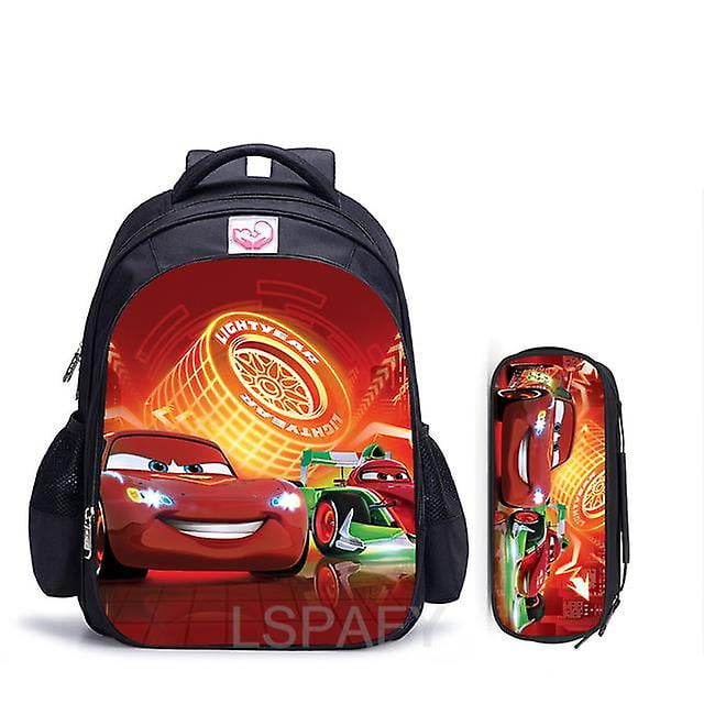 16 Inch Pixar Cars Lightning Mcqueen Children School Bags Orthopedic Backpack Kids School Boys Girls Mochila Catoon Bags
