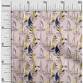 thumbnail image 2 of oneOone Silk Tabby Peach Fabric Yacht Sewing Fabric By The Yard Printed Diy Clothing Sewing Supplies 42 Inch Wide, 2 of 6