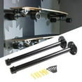 thumbnail image 3 of LOVIVER Longboard Wall Rack Skateboard Storage Organizer Display Store SKate Board Parts, 3 of 8