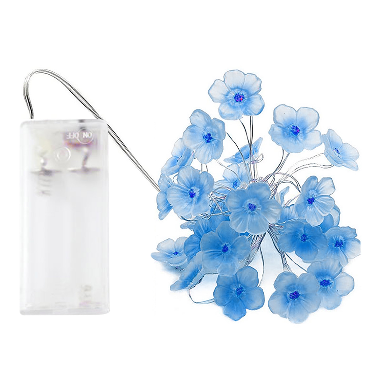 Flower String Lights Fairy Cherry Blossom Lights 2M 20 LED Battery