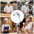 thumbnail image 6 of vlrwzc Japanese Style Chef Bandana Hat Adjustable Cotton Work Cap for Sushi Restaurants, 6 of 7