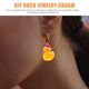 thumbnail image 2 of 20 piezas de dijes de pato para hacer joyas, colgantes de pato, collares, llaveros, dijes colgantes, 2 of 8