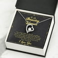 thumbnail image 4 of To Mom You With Me Forever Necklace w Message Card, 4 of 7