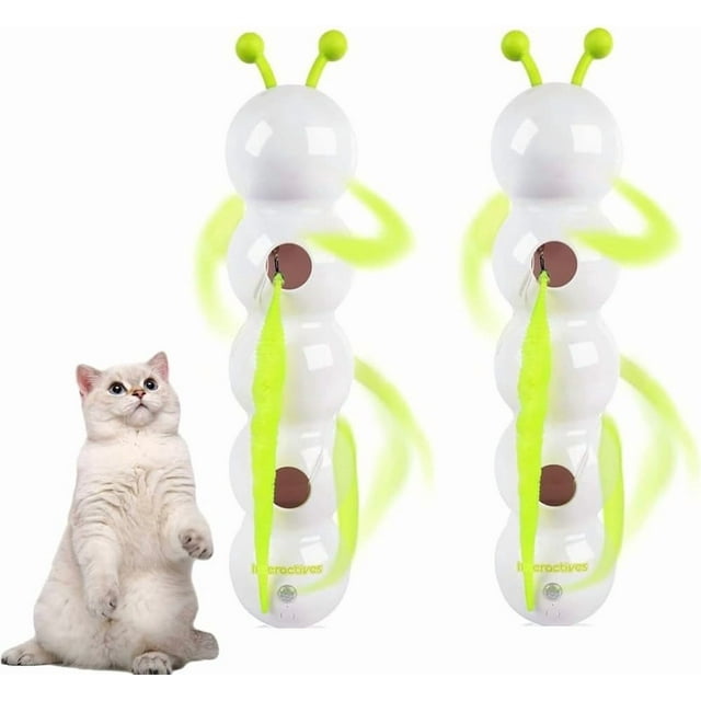 2026 new Smart Motion Cat, Interactive Caterpillar for Cats, Features Motion Sensing, Durability, Safe Materials, and Attention-Grabbing Properties,Suitable for Pet-Owning Families