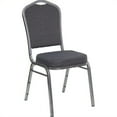 thumbnail image 1 of Bowery Hill Contemporary Stacking Banquet Stacking Chair in Black, 1 of 14