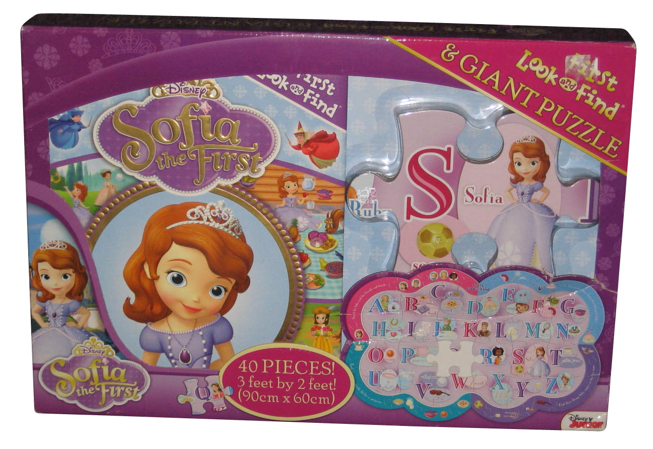 New Sofia The First 24 Piece Shaped Puzzle 