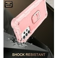 thumbnail image 2 of Galaxy A72 5G Case - Heavy Duty Protective Hybrid Rugged Kickstand Shockproof Cover with Ring Holder Protective Case for Samsung Galaxy A72 5G, D, 2 of 7