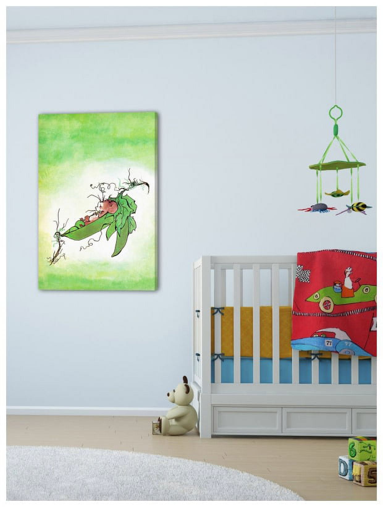 Marmont Hill "Sleeping Mouses" by Curtis Painting Print on Canvas