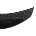 thumbnail image 6 of Black/Carbon Fiber Look Car Rear Trunk Boot Lip Spoiler Lip For BMW E92 335i 328i 2007-2012 Rear Boot Trunk Spoiler Lip Body Kit, 6 of 7