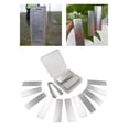 thumbnail image 2 of 100Pcs Aluminum Plant Labels Aluminum Tree Tag Metal Wire Metal Plant Labels, 2 of 11