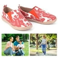 thumbnail image 1 of Zapatos Cómodos para Barcos Informales Lona Mocasines Navideños Mujer Antideslizantes Transpirables Punta Redonda Viajes Al Aire Libre, 1 of 9