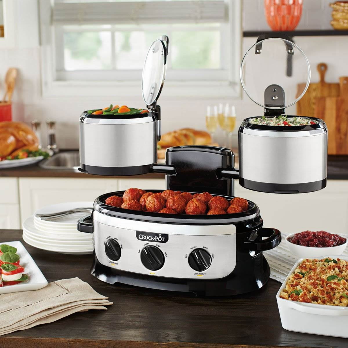 Crock-Pot Swing & Serve 3-In-1 Slow Cooker