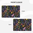 thumbnail image 4 of Linen Placemat With 18×12in Double Stitching Is Effectively Insulated And Foldable For Family Hotel Picnic Trips A Variety Of Colorful Flowers Six Piece, 4 of 8