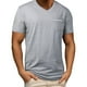 thumbnail image 1 of Ceisia Men's Solid Color Casual Loose Ice Silk Round Neck Sports Active T-shirt Gift, 1 of 7