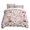 Pink Size:L, variant on Halloween Bedding Set Brushed Fabric Duvet Cover with Pillowcases Soft Cozy Seasonal Home Decor for Bedroom Fall Holiday Room Makeover Autumn Bedding , 1Pack Pink Size:L