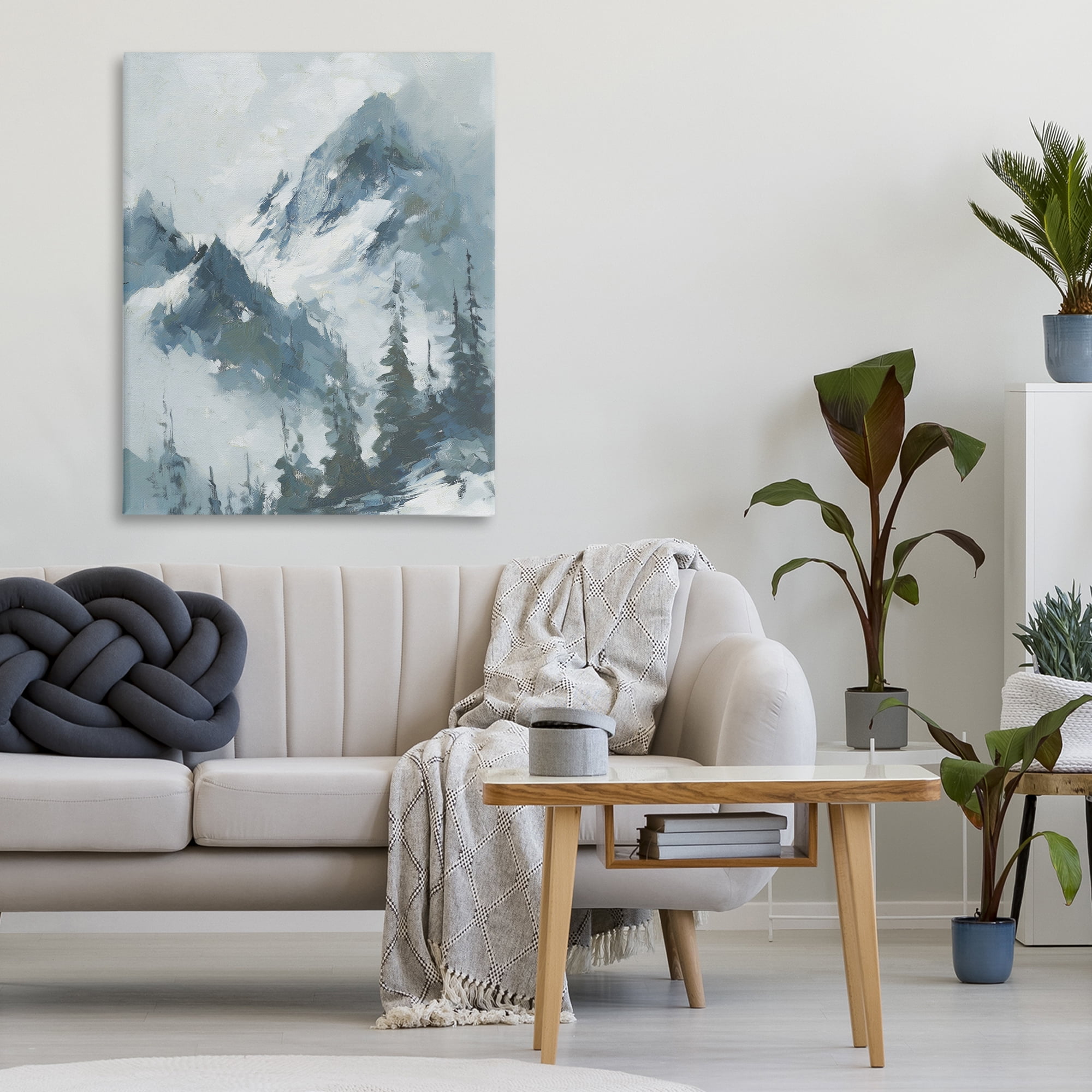Stupell Industries Frozen Majesty Mountains Canvas Wall Art, design by Svetlana Aleynikova