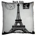 thumbnail image 2 of GCKG Frech Paris Eiffel Tower City of Love Black White Reversible Mermaid Sequin Pillow Case Home Decor Cushion Cover 18x18 inches, 2 of 3