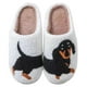 thumbnail image 1 of Dachshund Slippers for Women, Animal Cartoon Weiner Dog Slipper, 1 of 4