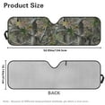 thumbnail image 7 of Uorisanigo Windshield Sun Shade Car Sunshade for Jeep Wrangler, Compass, Gladiator & Renegade,Camo Hunting Print Sun Shade Windshield Cover for Jeep,UV Ray & Heat Block, 7 of 7