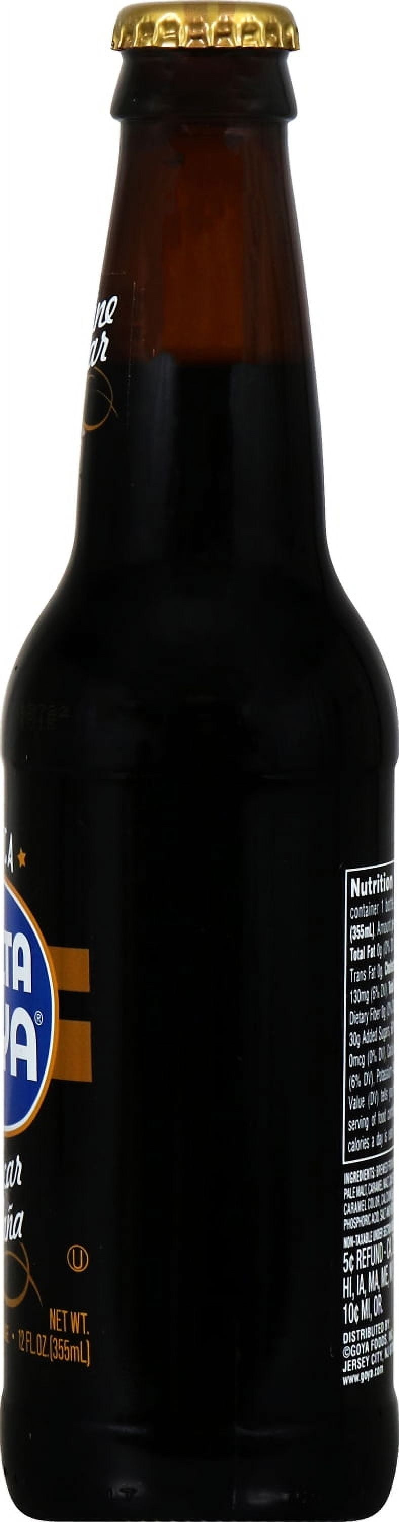 (9 pack) GOYA Malta Clasica With Cane Sugar 12 Fl. Oz
