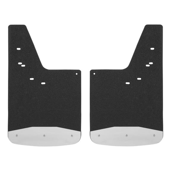LUVERNE 250420 Front or Rear 12-Inch x 20-Inch Textured Rubber Mud Guards, Select Ford F-150, Lincoln Mark LT, 2 Flaps Fits select: 2014-2017 CHEVROLET SILVERADO, 2014-2017 GMC SIERRA