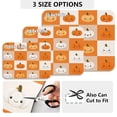 thumbnail image 2 of Dish Drying Mat Absorbent Dish Drainer Kitchen Counter 19.7x15.7inch Dish Drying Pad for Countertops Sinks Draining Racks Orange and White Squares, 2 of 9