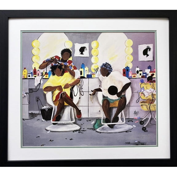 Annie Lee "All that Glitter" NEW FRAMED African American ART Generic