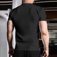 thumbnail image 4 of Yaoyar Mens Compression Shirts Short Sleeve Athletic Workout T-Shirt Running Tops Cool Dry Active Gym Undershirt, 4 of 6