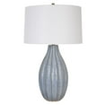 thumbnail image 5 of Maklaine Farmhouse Steel and Ceramic Table Lamp in Blue Finish, 5 of 7