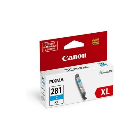 Canon - CLI-281 XL High-Yield - Cyan Ink Cartridge - Cyan