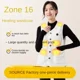 thumbnail image 4 of Camiseta interior cálida con Control de temperatura inteligente, 16 zonas, calefacción eléctrica para todo el cuerpo, 4 of 5