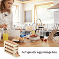 thumbnail image 4 of Dispensador de nevera con caja de almacenamiento de huevos, 4 capas, 4 of 6