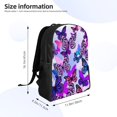 thumbnail image 4 of Easygdp Flying Butterflies Mochila Versátil y Elegante: Comodidad, Almacenaje y Durabilidad para la Universidad, Trabajo, Viajes y Uso Diario, 4 of 8
