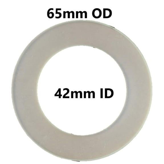 Silicone Flush Valve Seal (65mm OD, 42mm ID) (2-9/16 inch OD X 1-5/8-inch ID)
