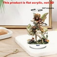 thumbnail image 4 of Eolstice Musical Rotating Display Stand, 360 Degree Spinning Miniature Decor, Battery Operated Novelty Ornament for Desk Shelf Display, 4 of 8