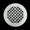 Powder Coated White, variant on Achtek 7" Duct opening Solid Cast Aluminum Round Grille (8-1/2" Round Overall) | Powder Coated BLACK - Without Screw Holes For Floor