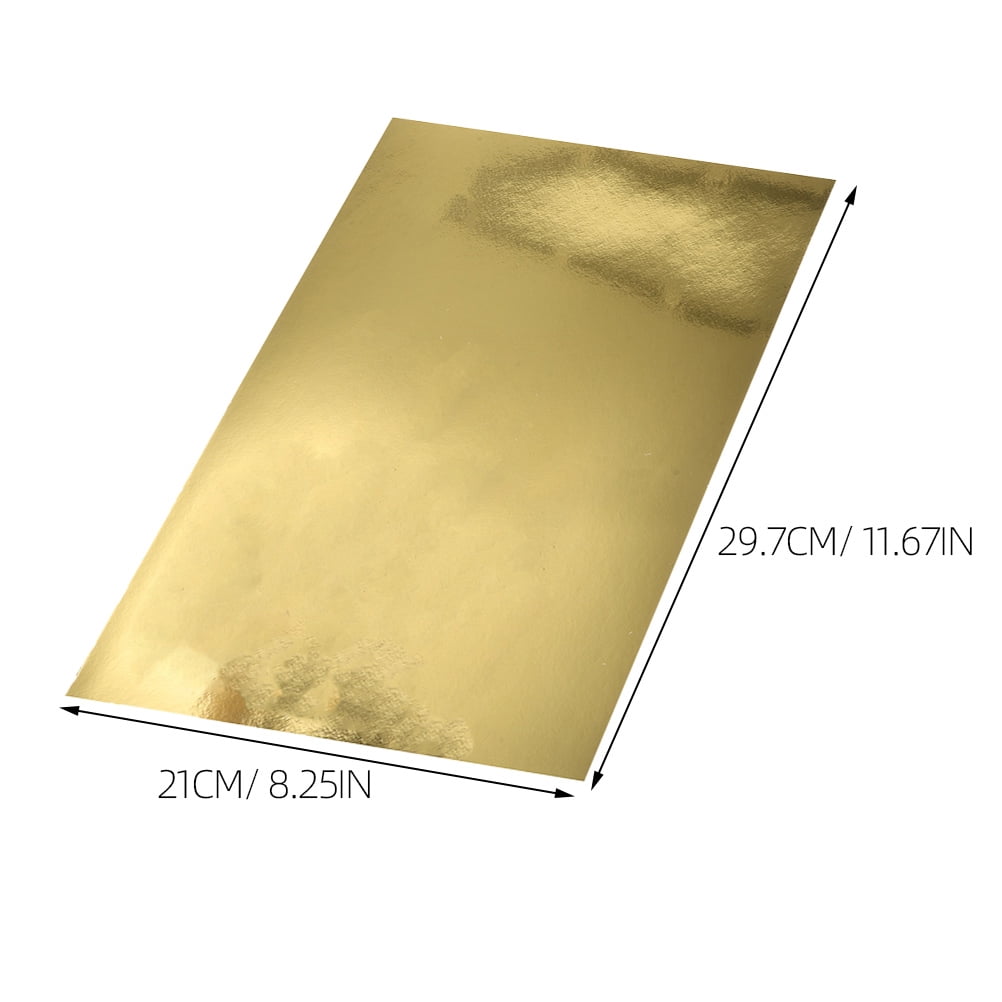 RENACLIPY 50 Sheets Metallic Handmade Craft Paper for Decorations, Scrapbooking, Card Making and Art Projects