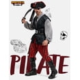thumbnail image 2 of Disfraz de pirata Spooktacular Creations Captain Hook para hombre, 2 of 8