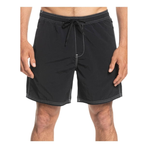 Short Quiksilver Hombre Caballero Casual Playa Saturn Cargo negro M