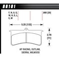 thumbnail image 4 of Hawk Brake Superlite/Xl DTC-70, 4 of 4