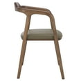 thumbnail image 6 of Safavieh Ankit Modern Wood Dining Arm Chairs, Olive / Walnut, 6 of 8