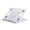 White, variant on Yammee Height Adjustable Laptop Cooling Pad Foldable Stand For Mobile Phone Tablets