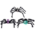 thumbnail image 1 of Broma de juguete de araña 3 piezas decoraciones de Halloween Allinless, 1 of 3