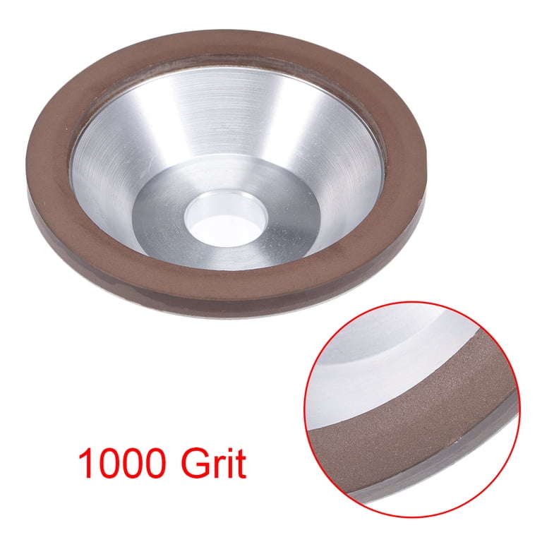 100x32x20x10x3mm Cup Diamond Grinding Wheel 1000 Grit for Carbide