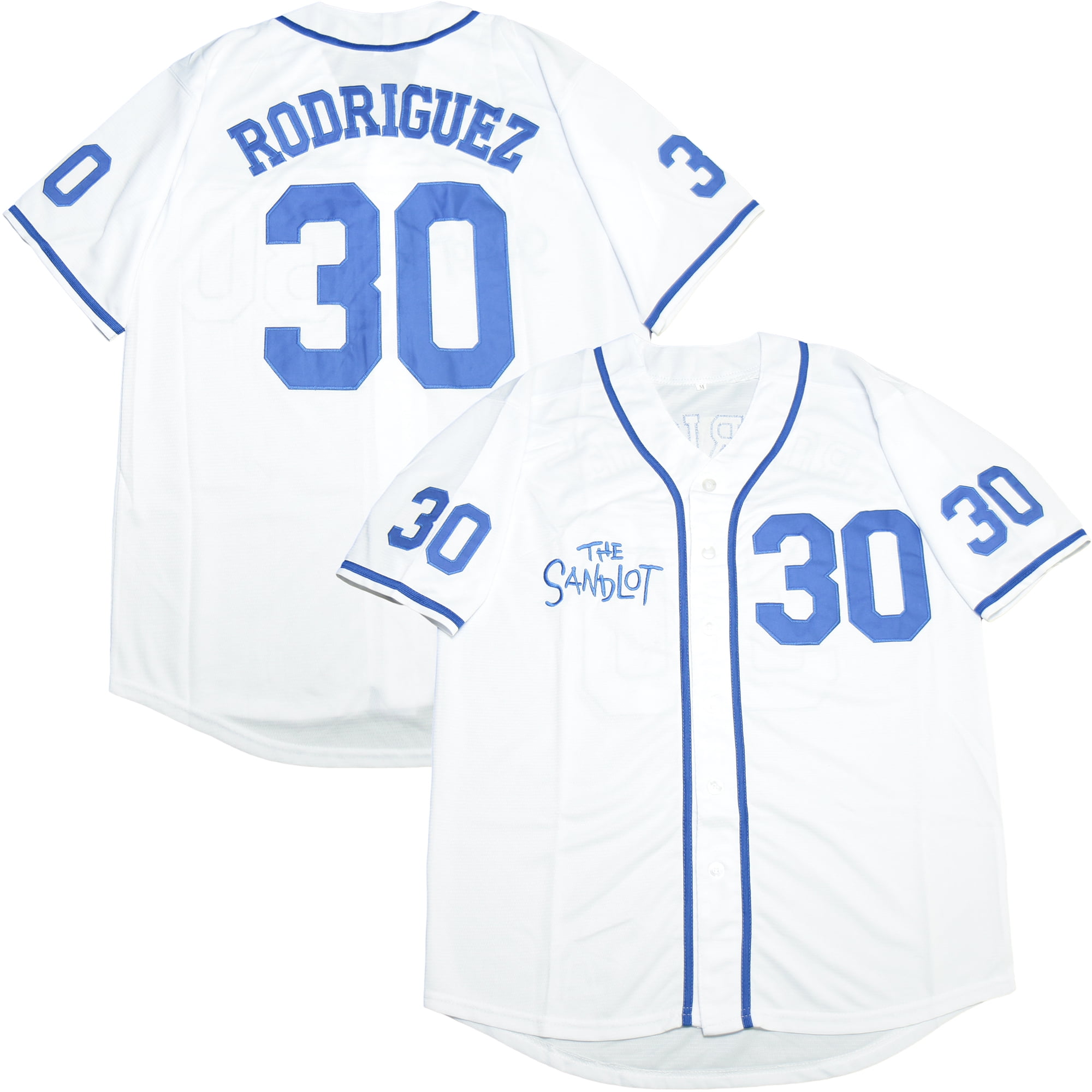 The Sandlot Benny Rodriguez Men Stitched Movie Baseball Jersey 