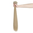 thumbnail image 3 of 8 Pcs Clip in Hair Extensions, Hair Wave Straight Hair Clip in Hair Extensions 24/26 Inchs, 3 of 6